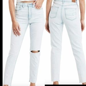 American Eagle AE Mom Jeans 00 Regular